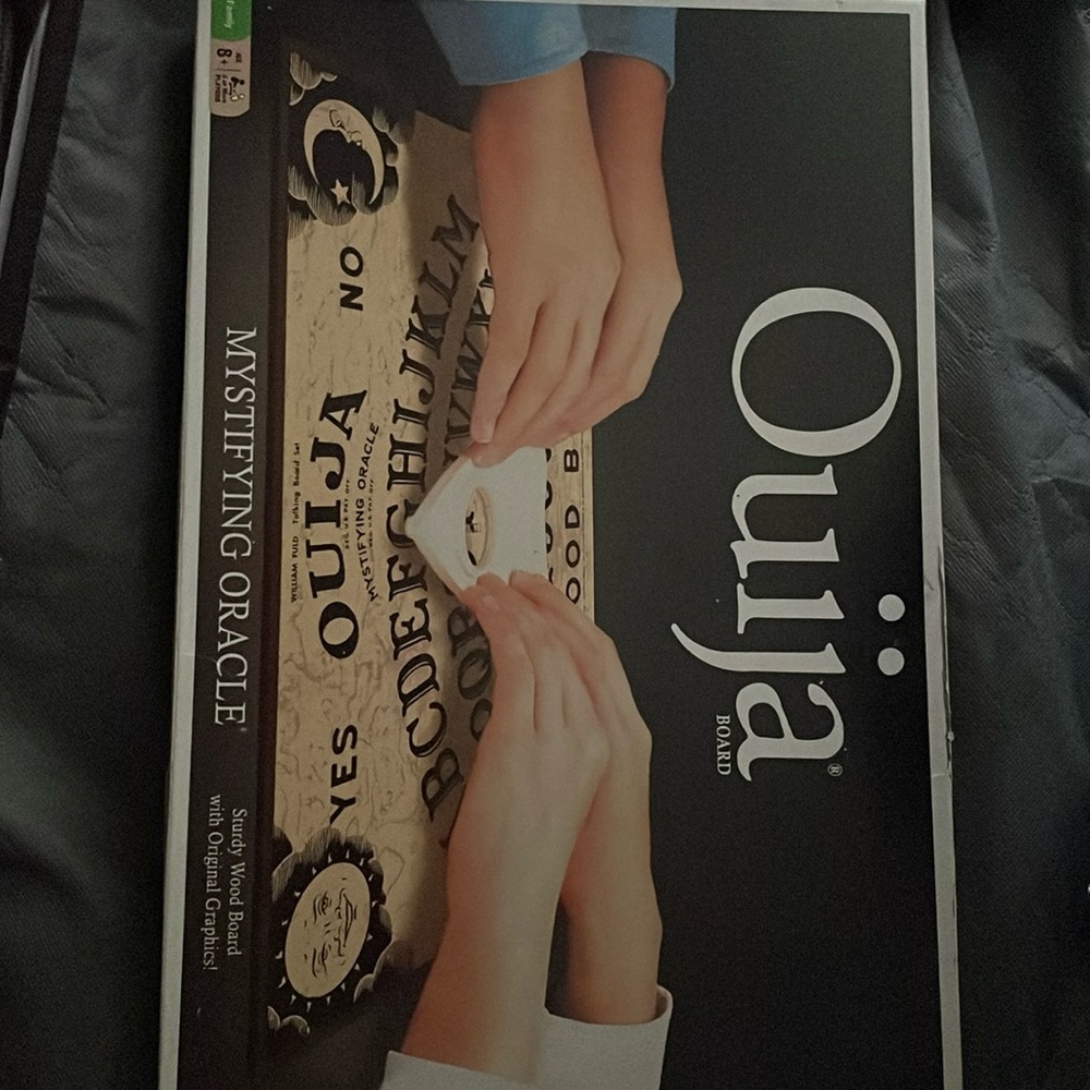 Ouija board bought it at spirit Halloween years ago.